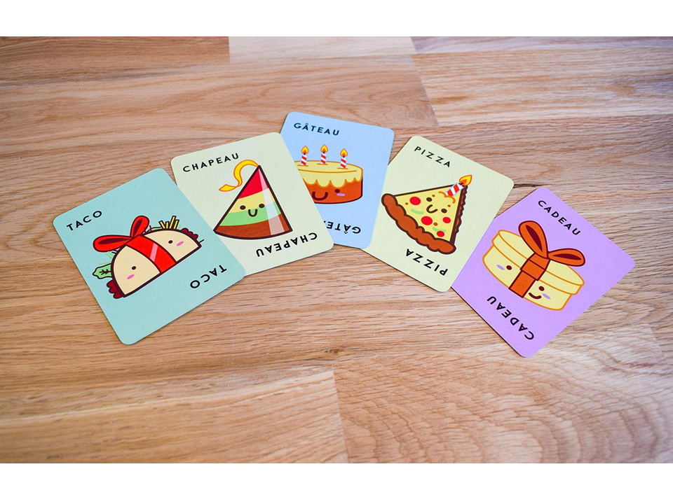 TACO HAT CAKE GIFT PIZZA - BLUE ORANGE