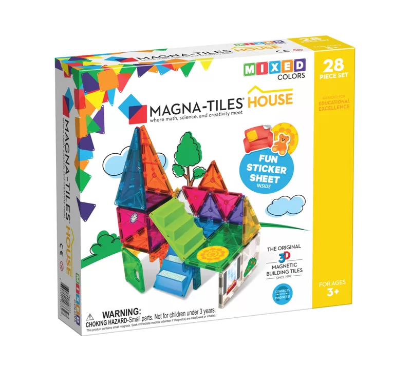MAGNA-TILES HOUSE 28 PIEZAS