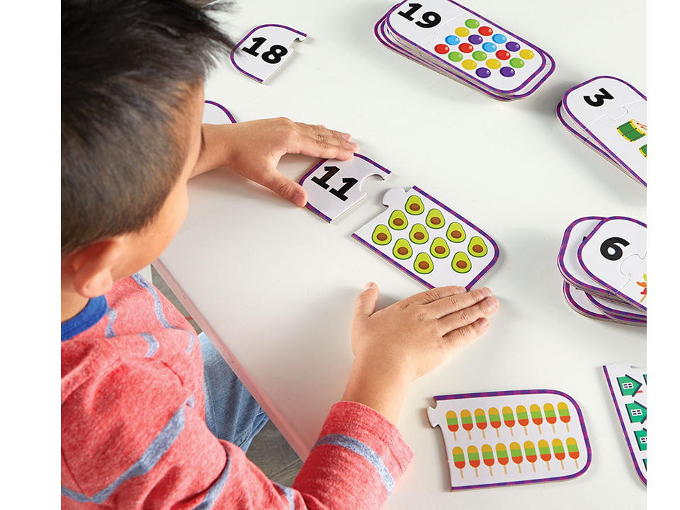 ROMPECABEZAS PARA APRENDER A CONTAR - LEARNING RESOURCES