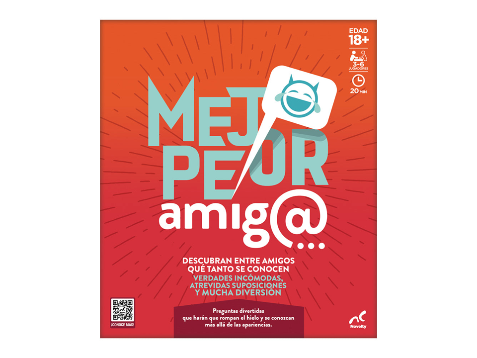 MEJOR, PEOR AMIG@ JUEGO DE MESA - NOVELTY