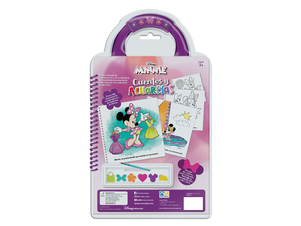 CUENTOS Y ACUARELAS MINNIE - NOVELTY