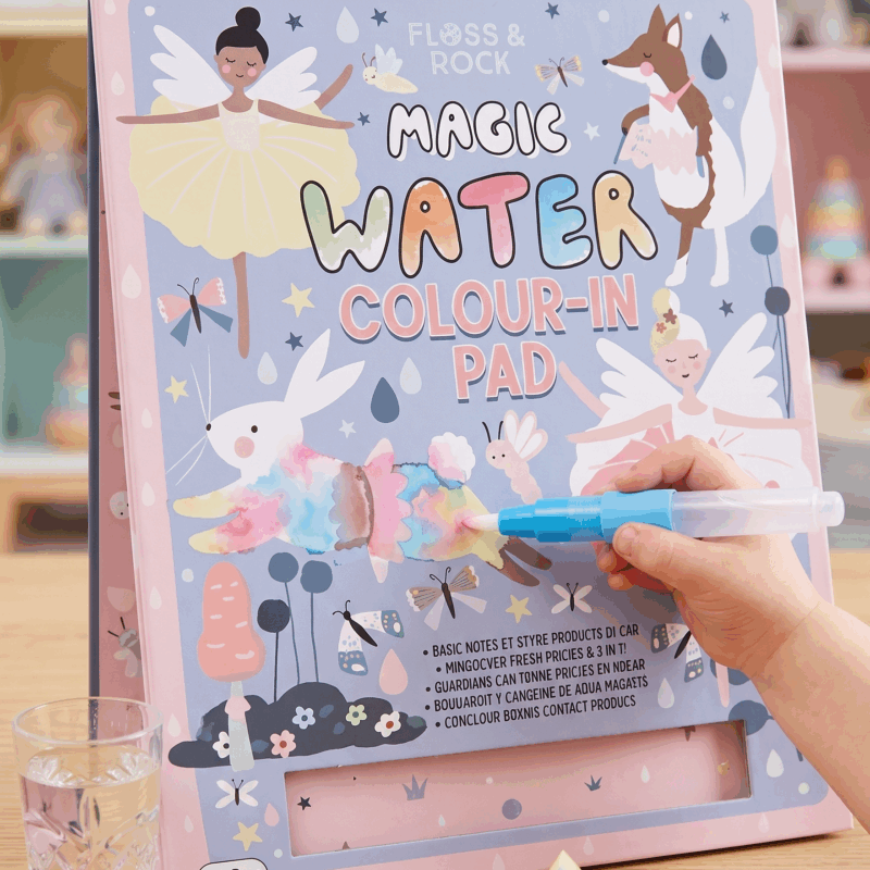 libro magico para colorear agua - Hadas
