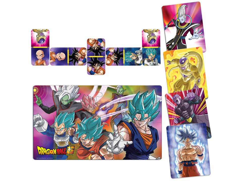 JUEGO 3 EN 1 DRAGON BALL SUPER – NOVELTY