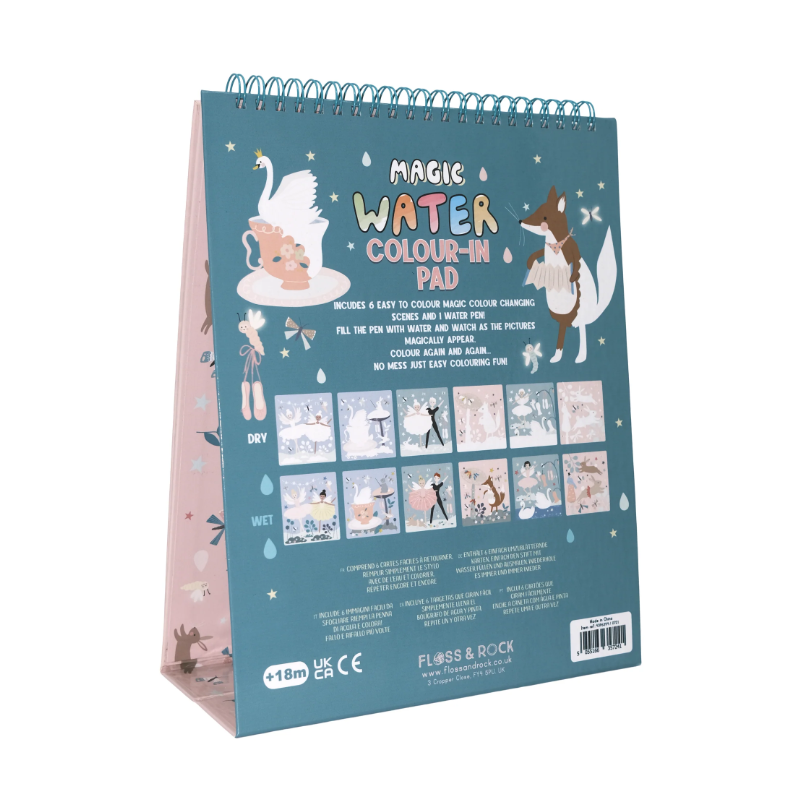 LIBRO MAGICO PARA COLOREAR MUNDO ENCANTADO - FLOSS & ROCK