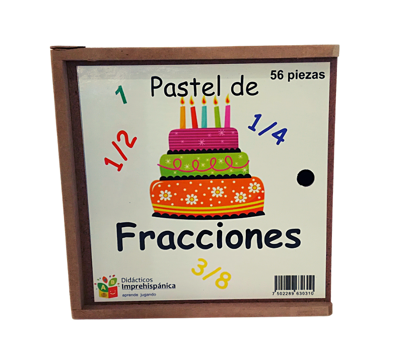 PASTEL DE FRACCIONES