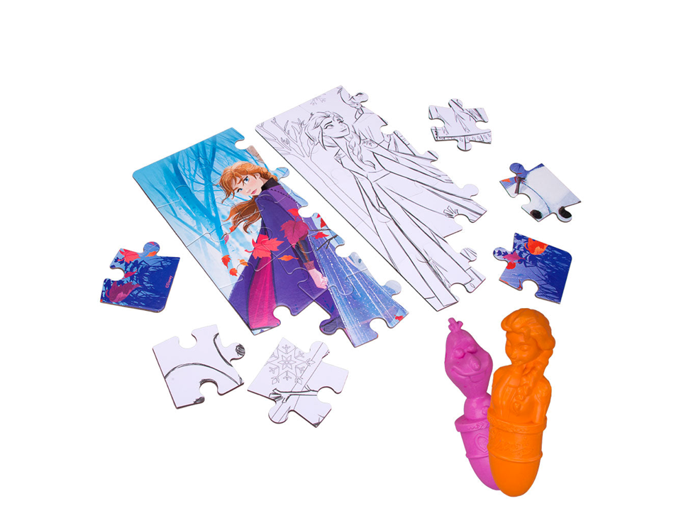 Rompecabezas 24 Piezas Doble Vista Frozen – Novelty – Juguetes ...
