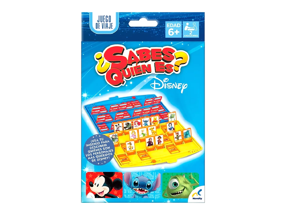 SABES QUIÉN ES DE DISNEY JUEGO DE VIAJE – NOVELTY