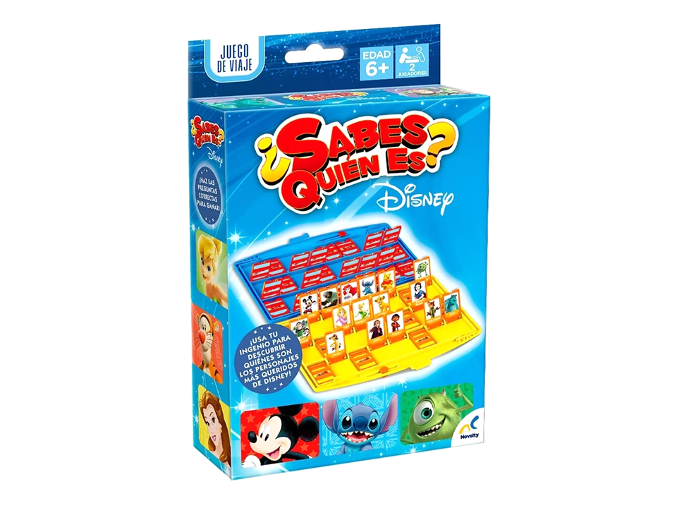 SABES QUIÉN ES DE DISNEY JUEGO DE VIAJE – NOVELTY