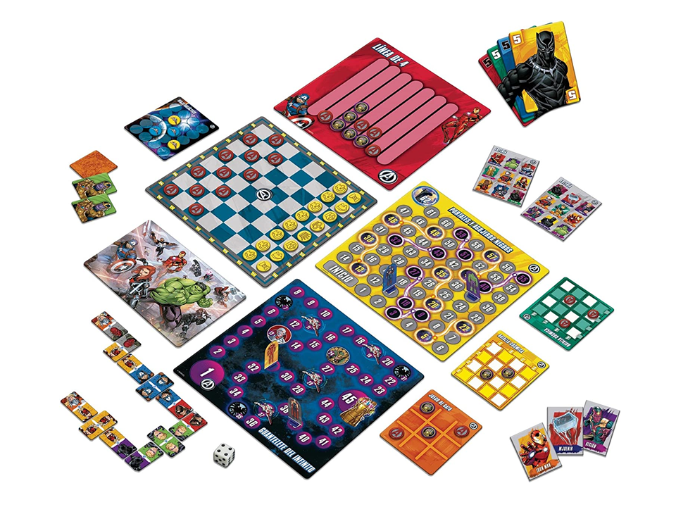 SUPER PAQUETE DE JUEGOS AVENGERS SUPER GAME PACK - NOVELTY