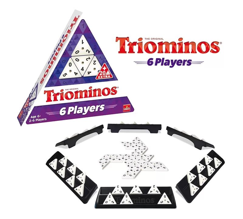 TRIOMINOS 6 JUGADORES - GOLIATH