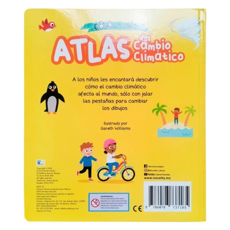 ATLAS CAMBIO CLIMATICO - NOVELTY