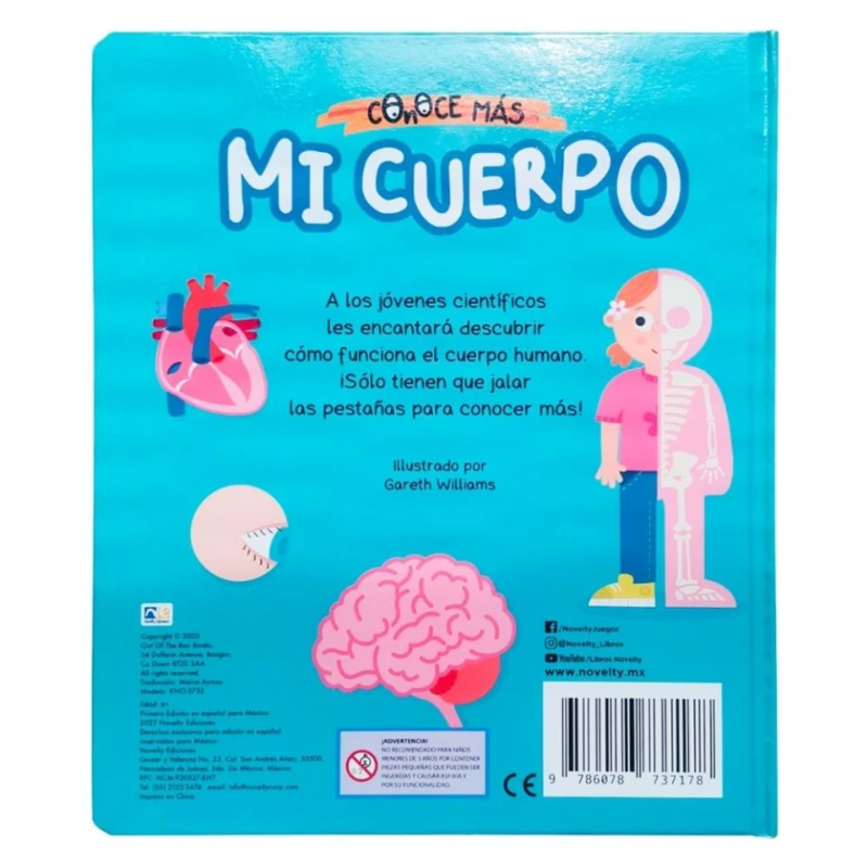 CONOCE MÀS MI CUERPO - NOVELTY
