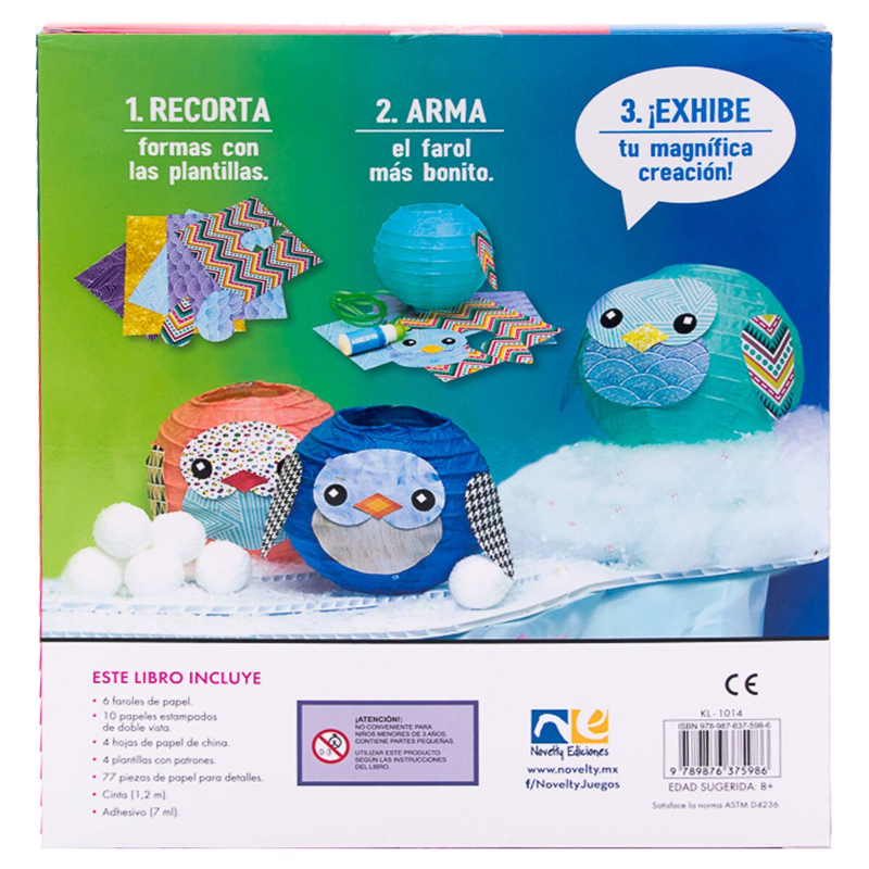 FAROLES DE PAPEL - NOVELTY