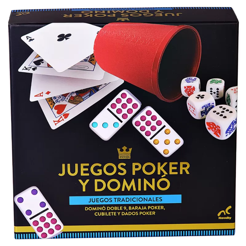 JUEGOS POKER Y DOMINO - NOVELTY