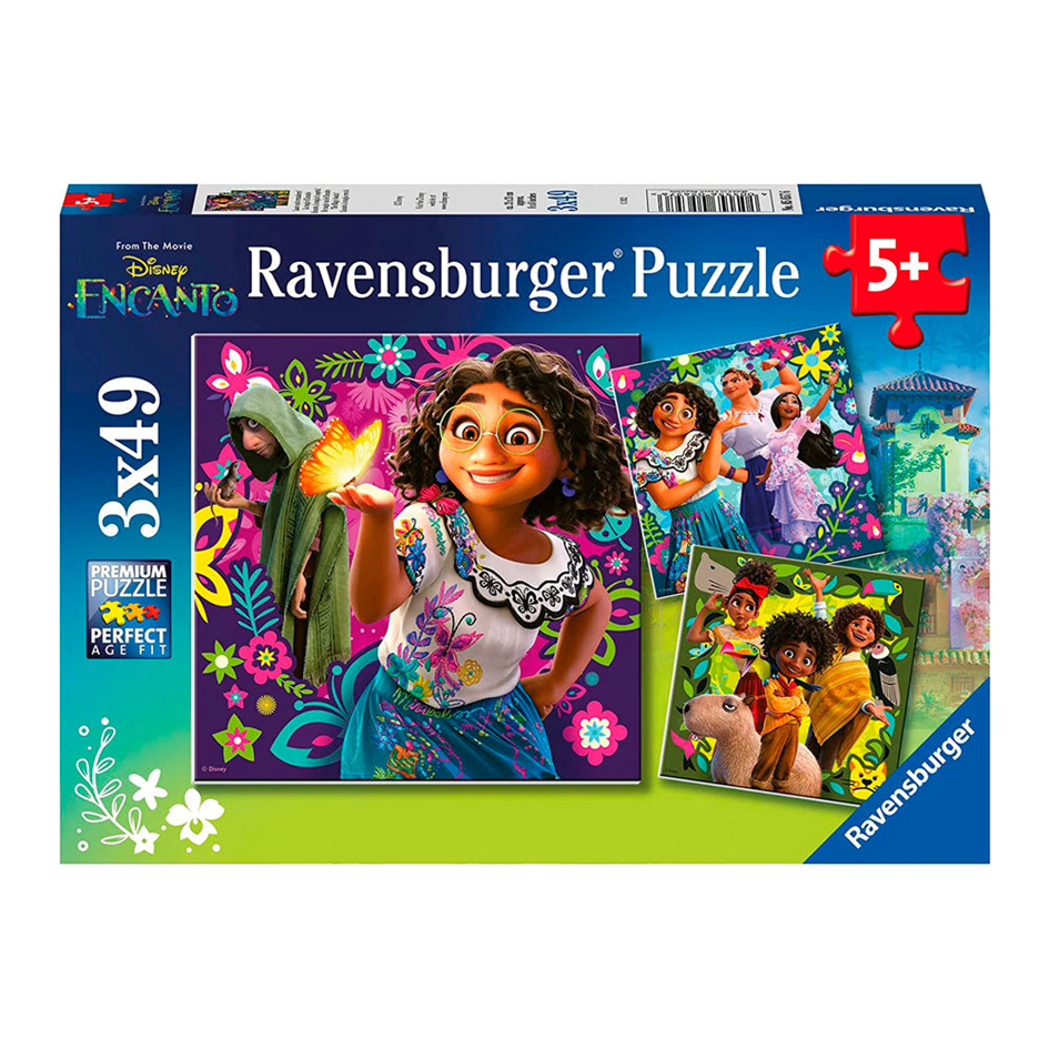 3 Rompecabezas 49 Piezas Encanto La Magia Te Espera – Ravensburger ...