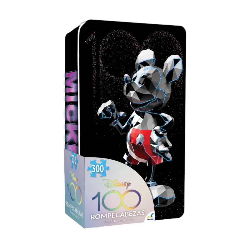 ROMPECABEZAS 300 PIEZAS COLECCIONABLE DISNEY 100 - NOVELTY