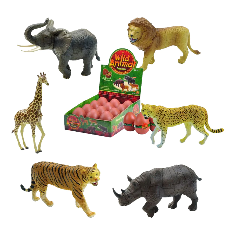 ROMPECABEZAS 4D ANIMALES