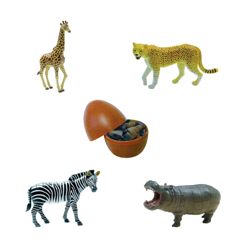 ROMPECABEZAS 4D ANIMALES