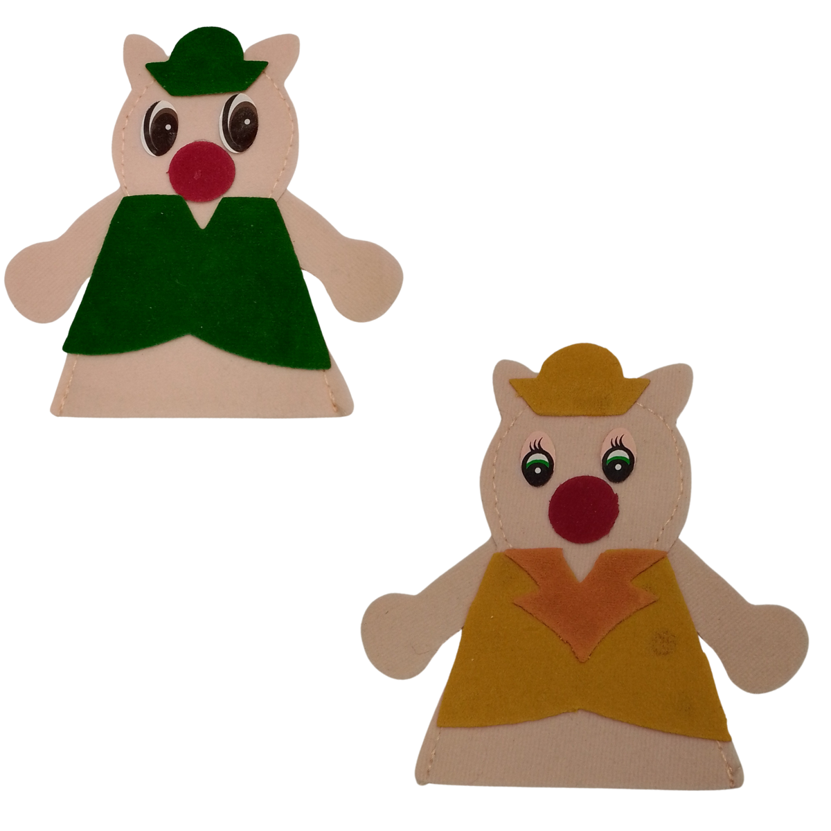 Titeres de Dedo Los 3 Cochinitos - Imagen 5