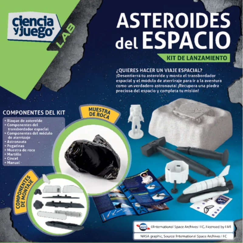 ASTEROIDES DEL ESPACIO KIT DE LANZAMIENTO - CLEMENTONI