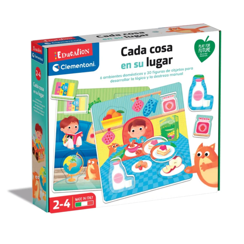CADA COSA EN SU LUGAR - CLEMENTONI