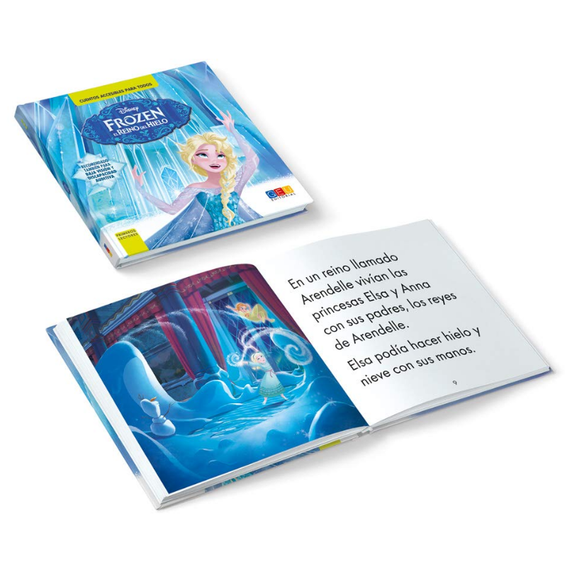 FROZEN EL REINO DEL HIELO CUENTOS ACCESIBLES PARA TODOS - GEU EDITORIAL