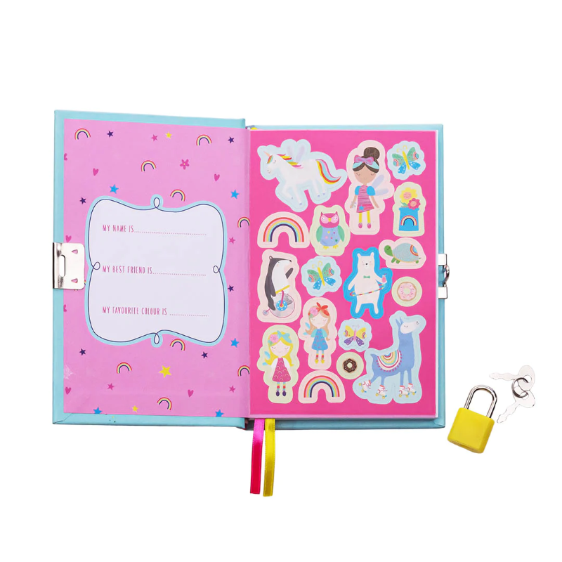 MI DIARIO SECRETO HADAS Y ARCOIRIS - FLOSS & ROCK
