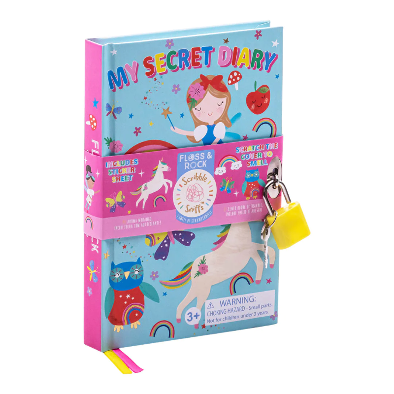MI DIARIO SECRETO HADAS Y ARCOIRIS - FLOSS & ROCK
