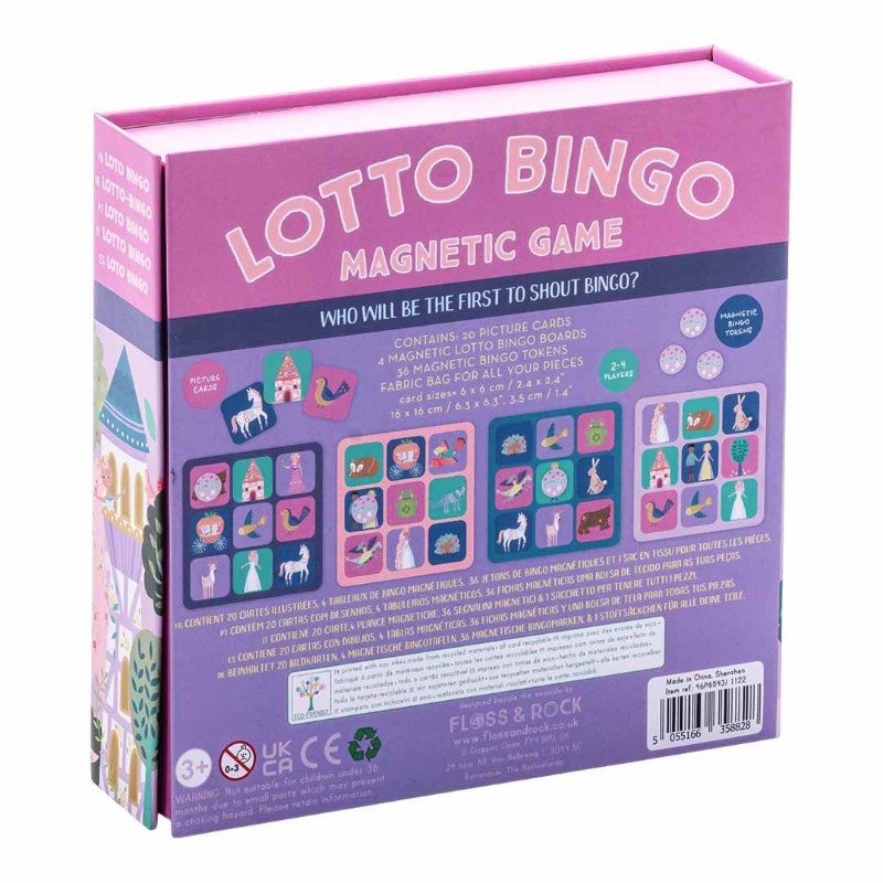 LOTTO BINGO MAGNETICO CUENTO DE HADAS - FLOSS & ROCK