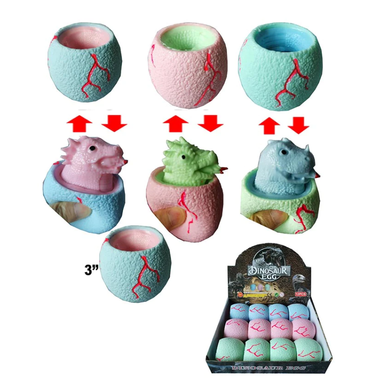SQUISHY HUEVO DE DINOSAURIO - BEST VALUE PRODUCTS