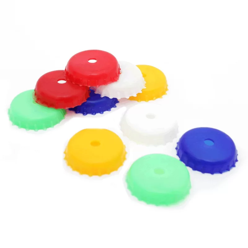 CORCHOLATAS DE PLASTICO BOLSA CON 120 PIEZAS MATERIAL DIDACTICO