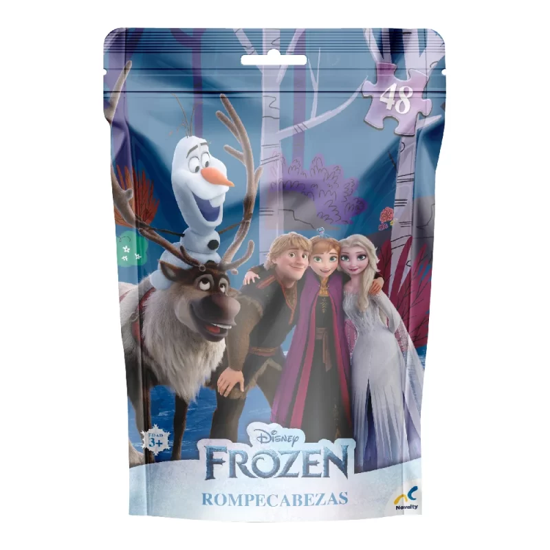 Rompecabezas Metalizado 48 Piezas Frozen – Novelty