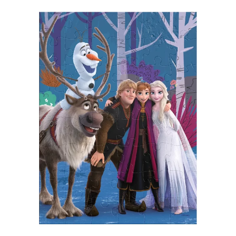 Rompecabezas Metalizado 48 Piezas Frozen – Novelty
