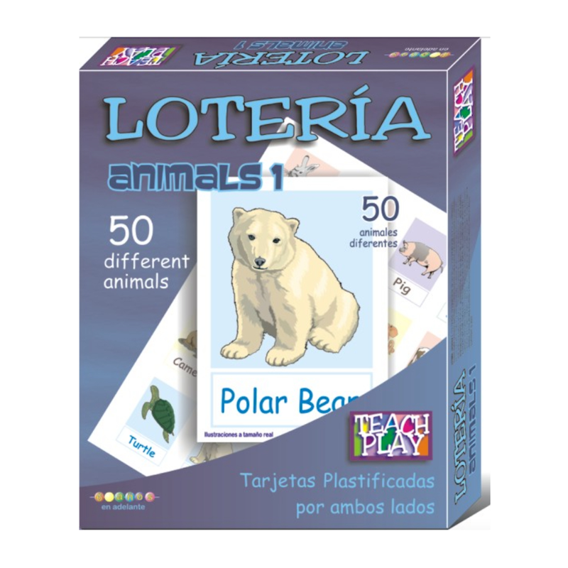 LOTERIA ANIMALS 1 - TEACH PLAY