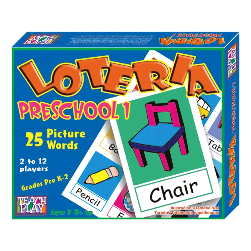 LOTERIA MY FIRST WORDS 1 - TEACH PLAY