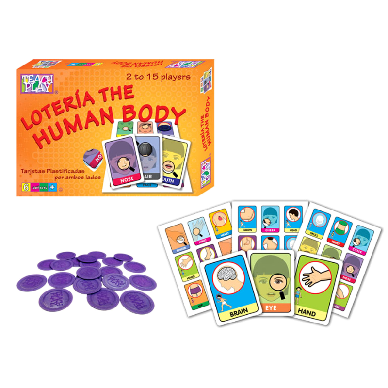 LOTERIA THE HUMAN BODY - TEACH PLAY