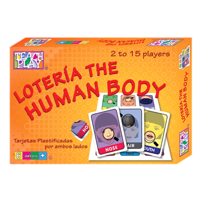 LOTERIA THE HUMAN BODY - TEACH PLAY