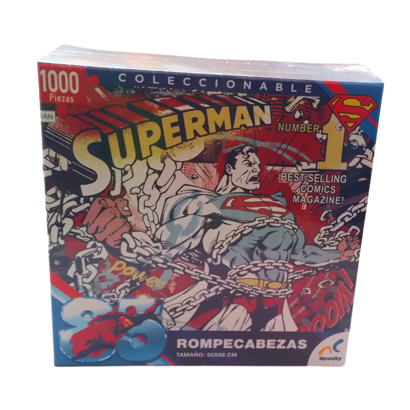 ROMPECABEZAS 1000 PIEZAS SUPER MAN - NOVELTY