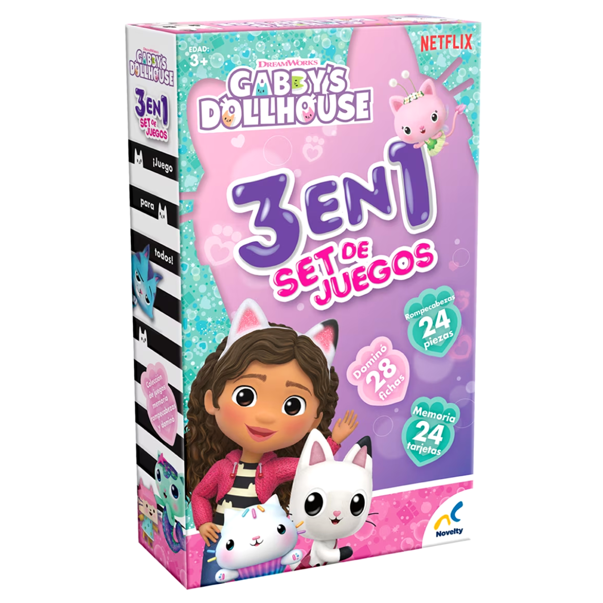 Set de Juego 3 en 1 La Casa de Gabby – Novelty – Juguetes Didácticos ...