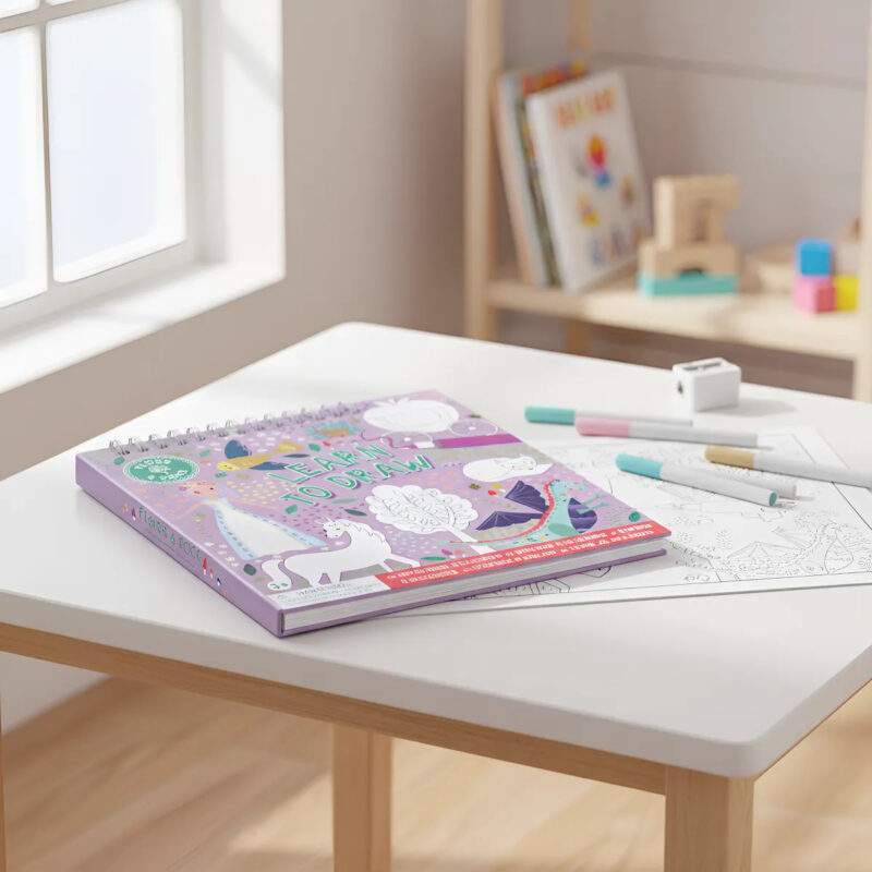Aprendiendo a Dibujar Reutilizable Cuento de Hadas – Floss & Rock