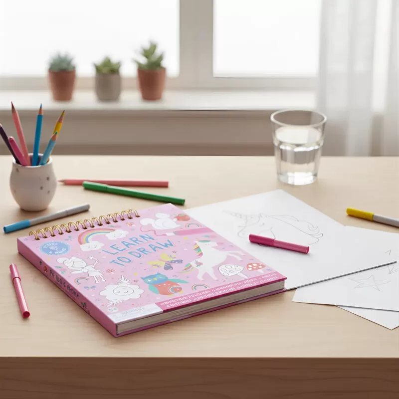 Aprendiendo a Dibujar Reutilizable Hadas y Arcoiris – Floss & Rock