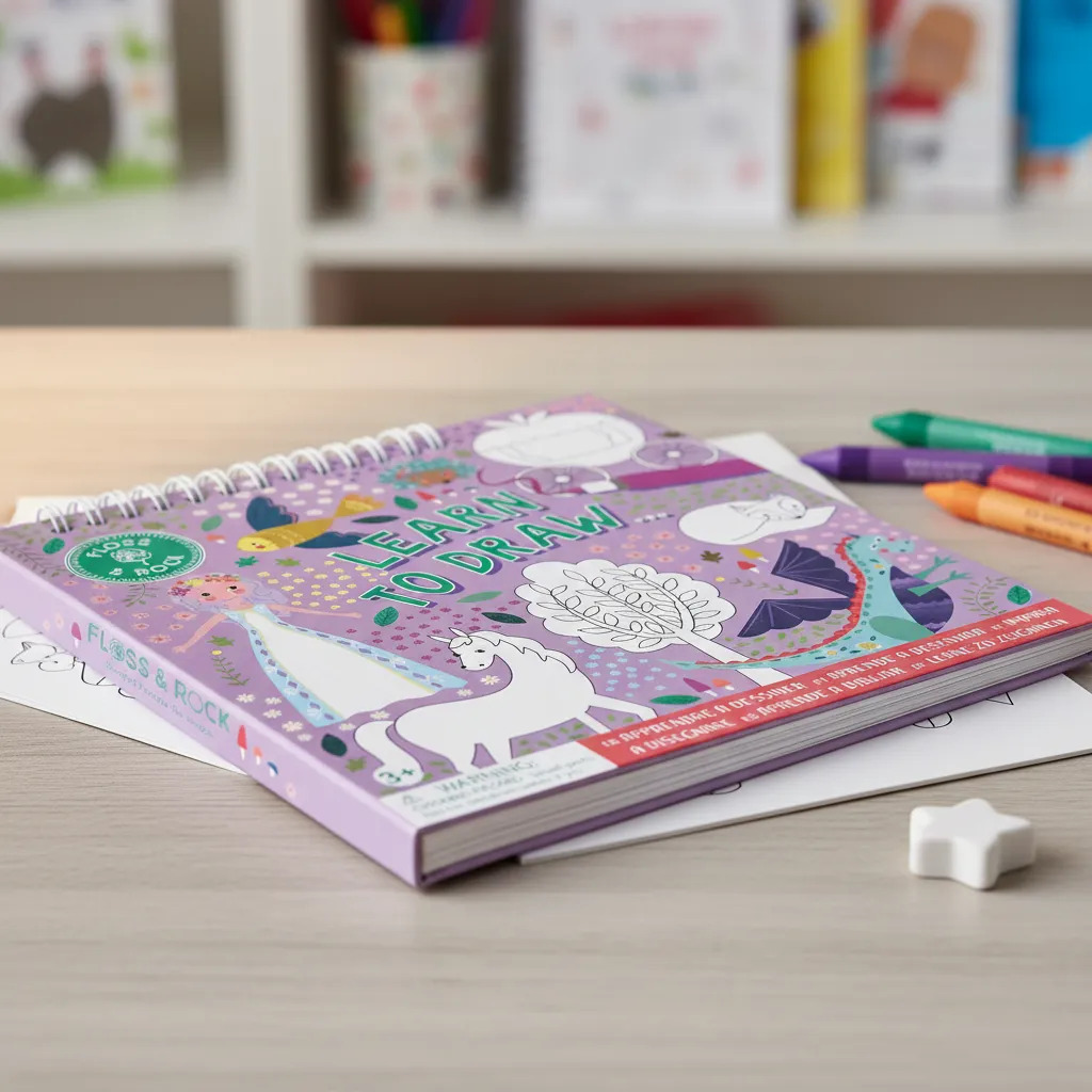 Aprendiendo a Dibujar Reutilizable Cuento de Hadas – Floss & Rock