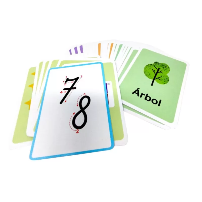 FLASH CARDS ABECEDARIO Y NUMEROS BILINGUE