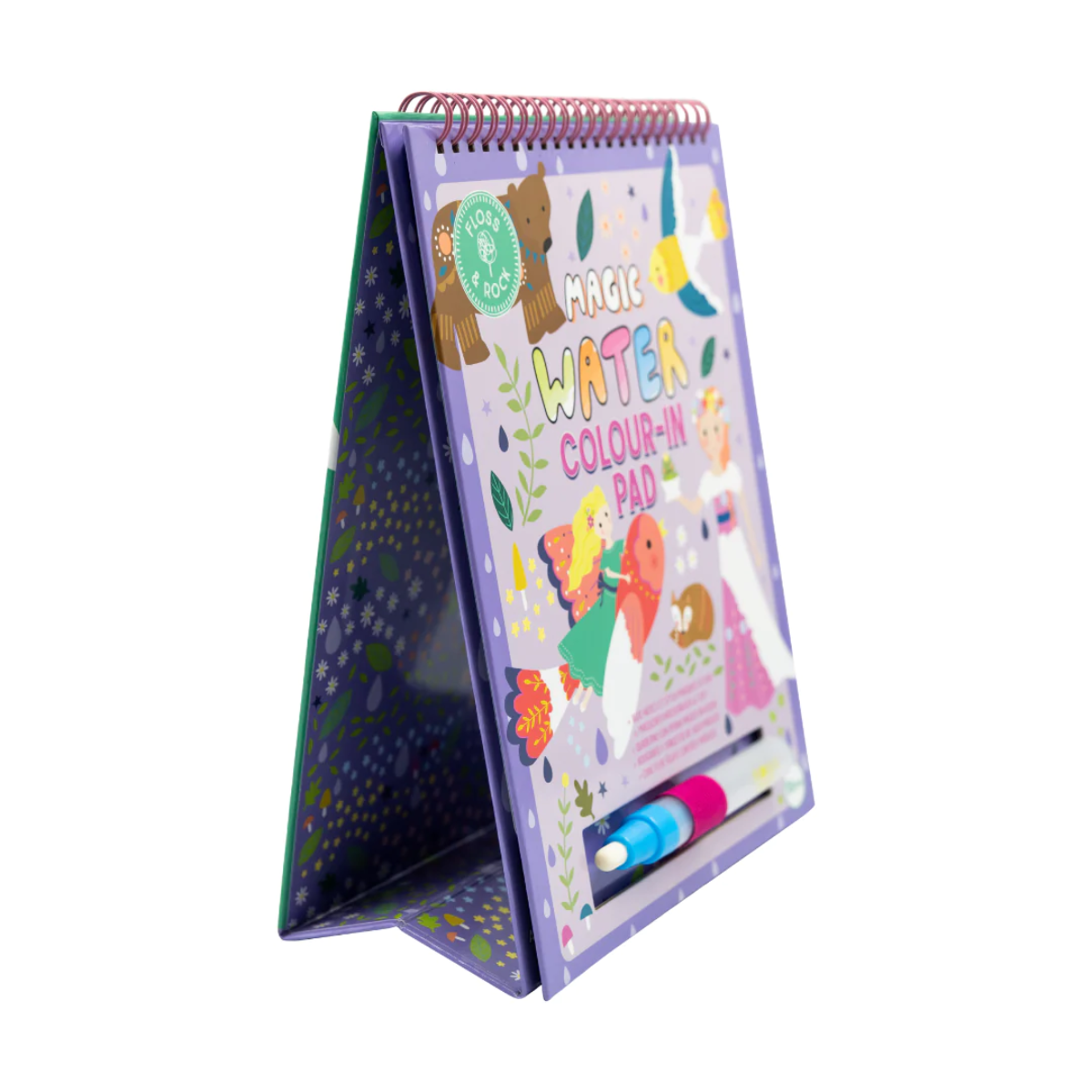 LIBRO MAGICO PARA COLOREAR CUENTO DE HADAS - FLOSS & ROCK