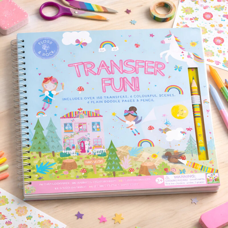Transferencias Divertidas Hadas y Arcoiris – Floss & Rock