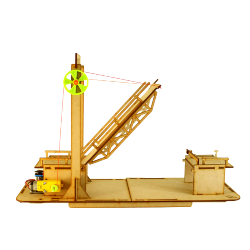 PUENTE LEVADIZO ELECTRONICO EN BOLSA - KIT MONKITS