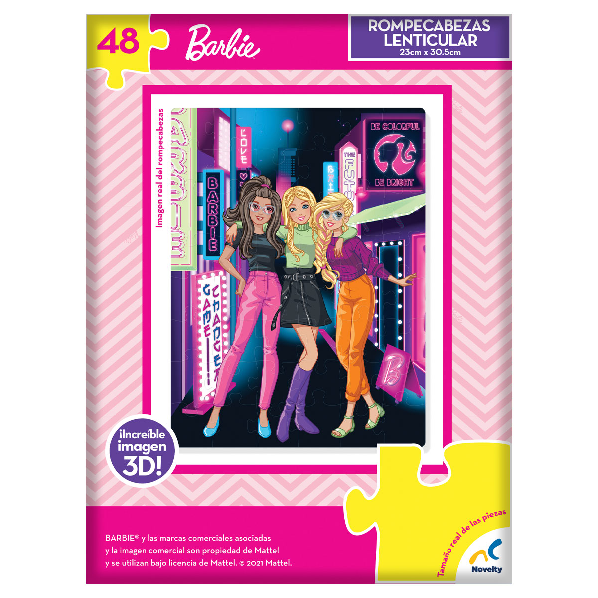 ROMPECABEZAS 48 PIEZAS BARBIE - NOVELTY