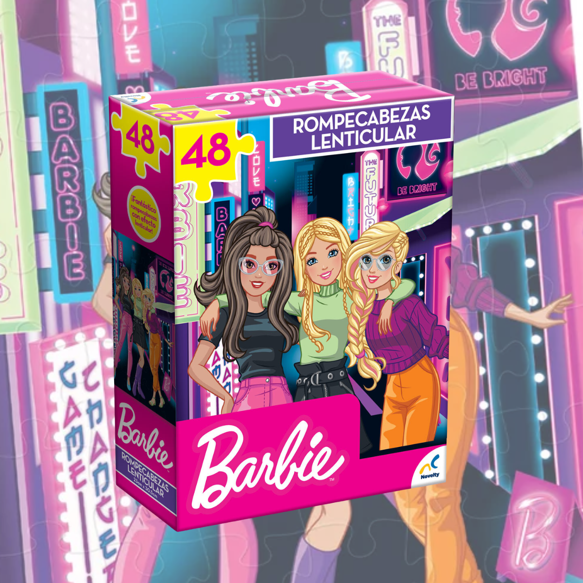 ROMPECABEZAS 48 PIEZAS BARBIE - NOVELTY