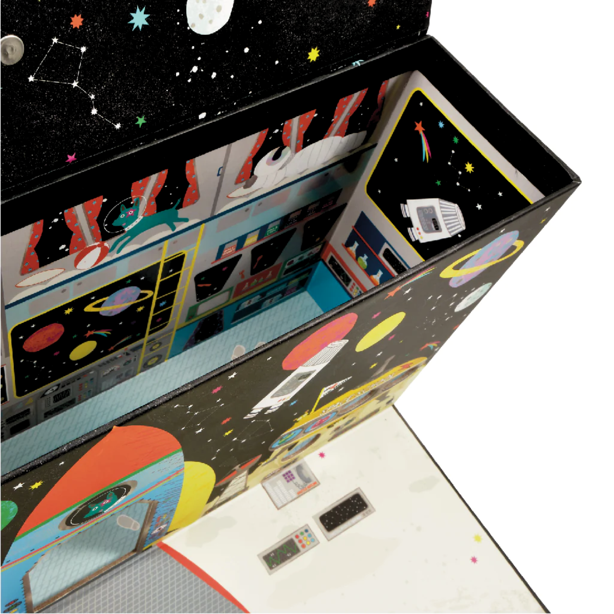 CAJA DE JUEGO EL ESPACIO - FLOSS & ROCK