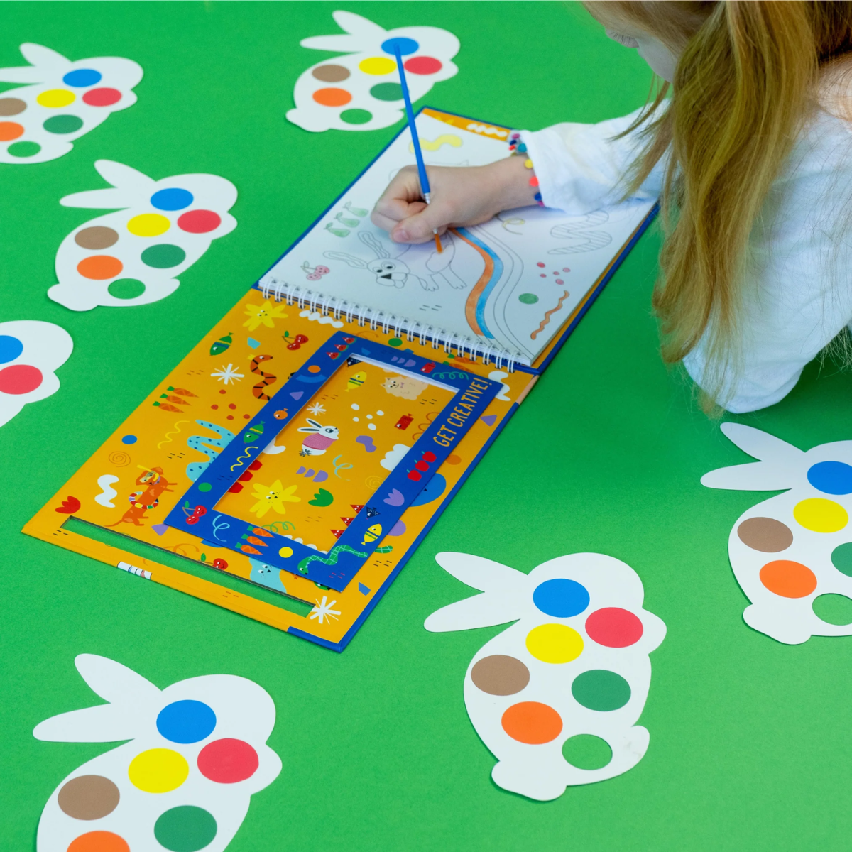 CUADERNO PARA PINTAR MASCOTAS - FLOSS & ROCK